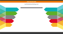 Desktop Screenshot of mylifestylemarketing.com